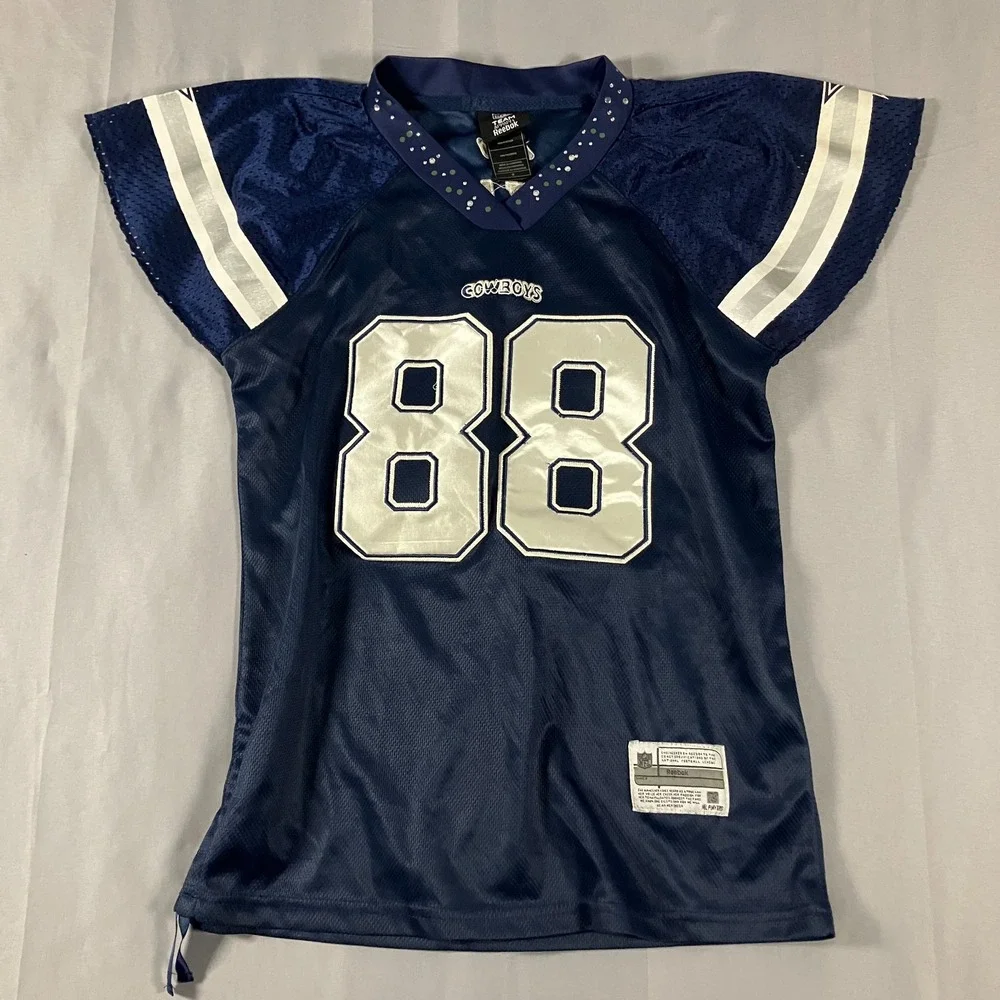 Dallas Cowboys Dez Bryant #88 Womens Medium Rhinestone NFL Jersey Reebok‎
